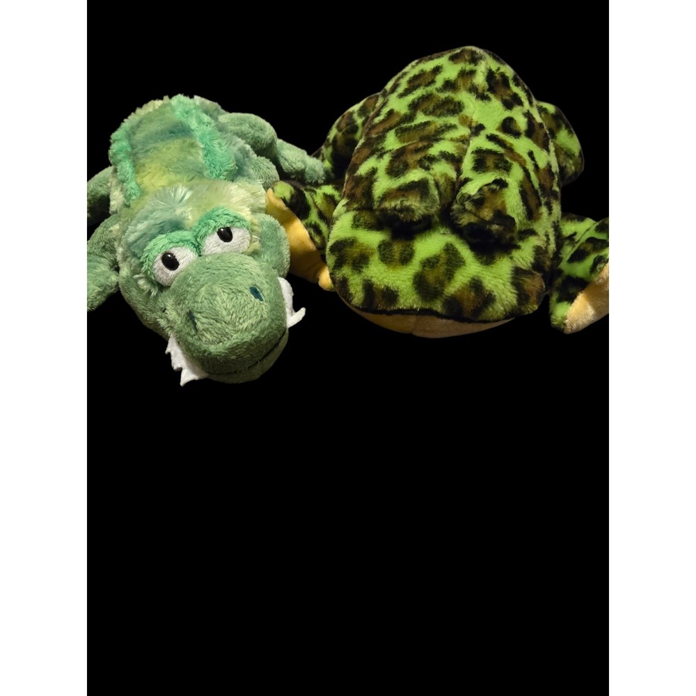 GANZ‎ Webkinz HM 215 Crocodile & HM  114 Bullfrog No Code